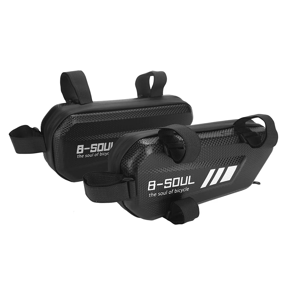 B-SOUL Electric Bike Hanging Bag Motorcycle Side Bags Waterproof Moto Engine Pack Hard Shell Bags Mountain Bike Triangle Pouch