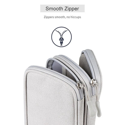 Sac de rangement étanche Organisateur numérique électronique Portable USB Produit numérique Chargeur Prise Sac de rangement Organisateur de câbles de voyage