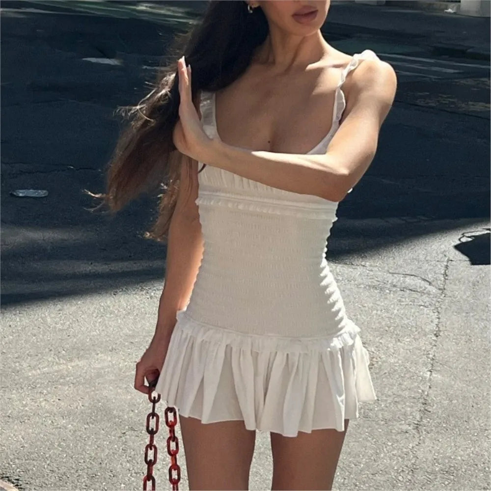 Party Dresses For Woman Sexy Package Hip Solid Color Evening Dress Sleeveless Bodycon Backless Vestidos Temperament Trendy Slim