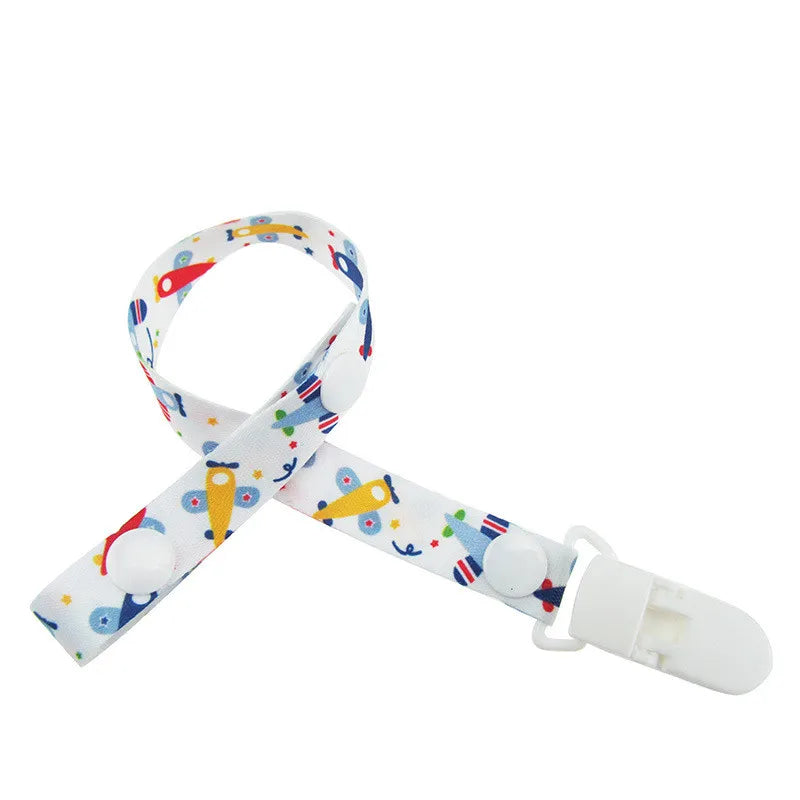 Adjust Baby Pacifier Clip Chain Ribbon Dummy Holder Chupetas Soother Pacifier Clips Leash Strap Nipple Holder for Infant Feeding