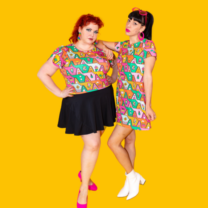 Manches tulipes raccourcies 8-Bit A-Frames Bright Day