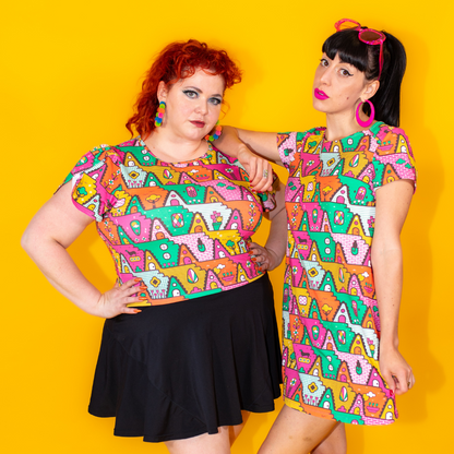 Manches tulipes raccourcies 8-Bit A-Frames Bright Day
